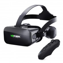 Очки шлем виртуальной реальности VRPARK KBY004 с пультом дистанционного управления черные